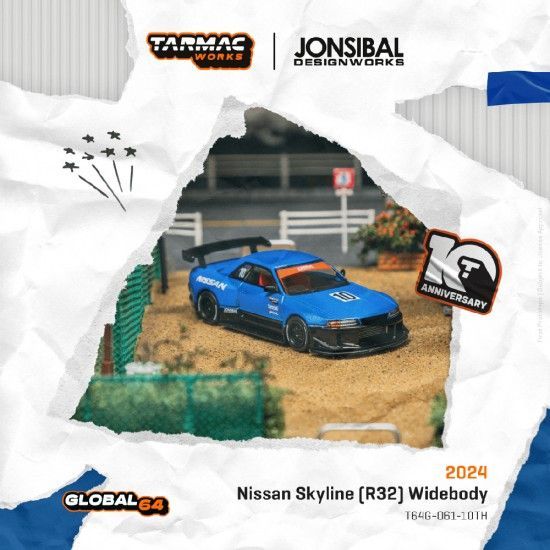Tarmac Nissan Skyline R32 Widebody Designed by Jon Sibal