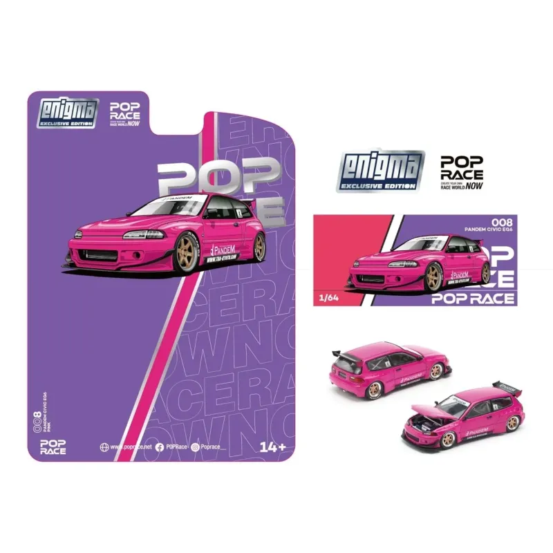 Pop Race Honda Civic Pandem EG6 #PR64-008