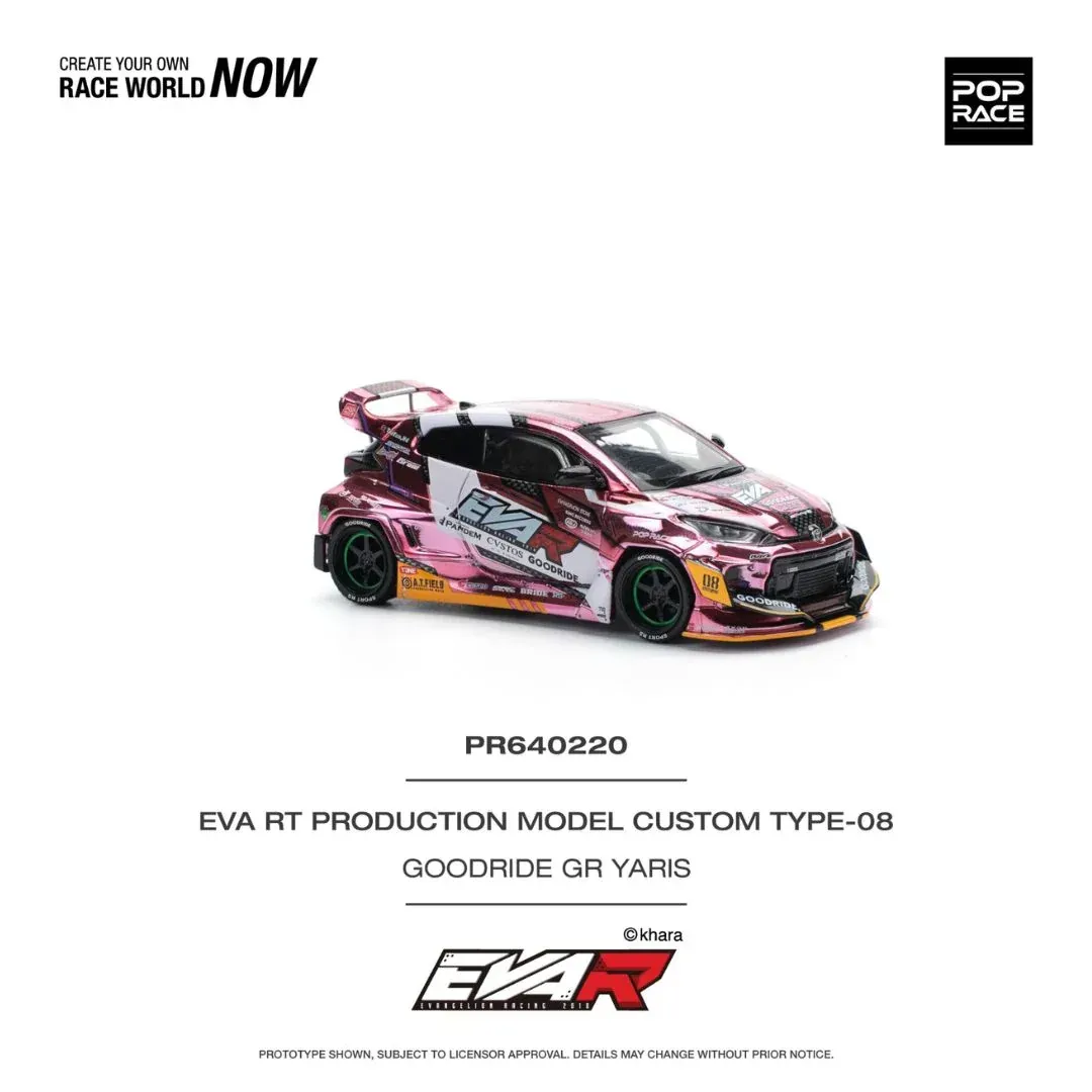 Pop Race Toyota Yaris GR Eva RT #PR64-220