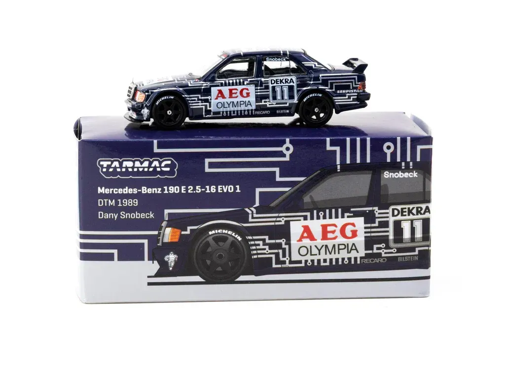 Tarmac Mercedes-Benz 190 E 2.5-16 EVO 1, #11 Dany Snobeck DTM 1989