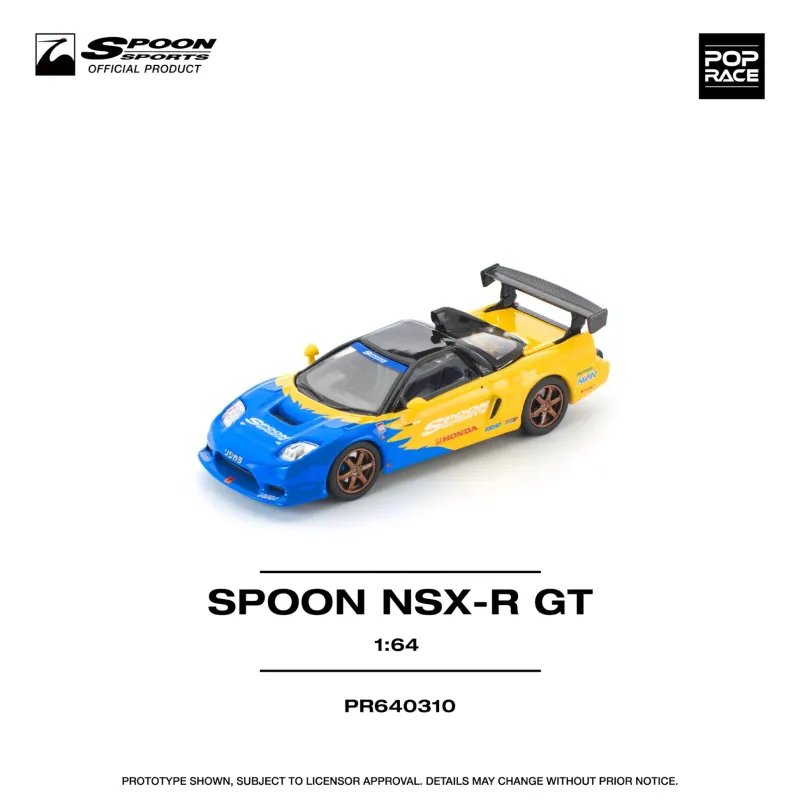 Pop Race Honda NSX-R GT Spoon #PR64-310