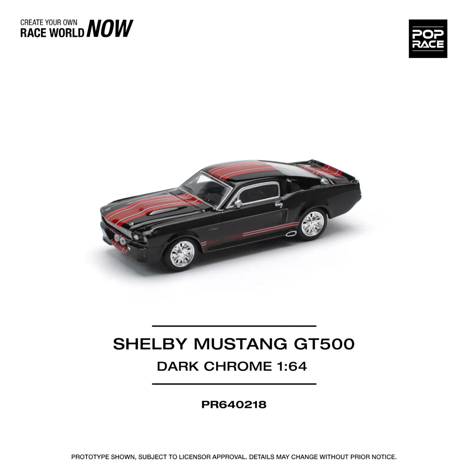 Pop Race Ford Mustang Shelby GT500 #PR64-218