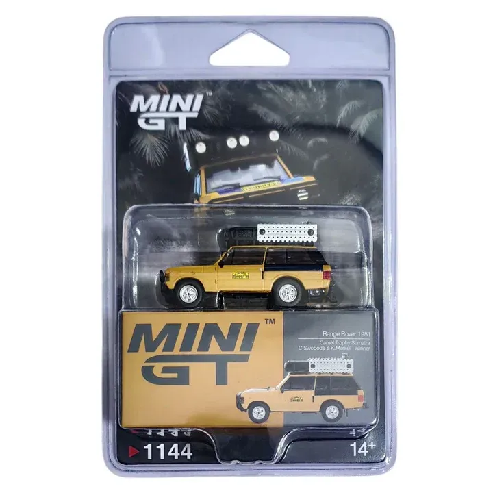 Mini GT Range Rover 1981 C.Swoboda Blisterversion #MGT1144