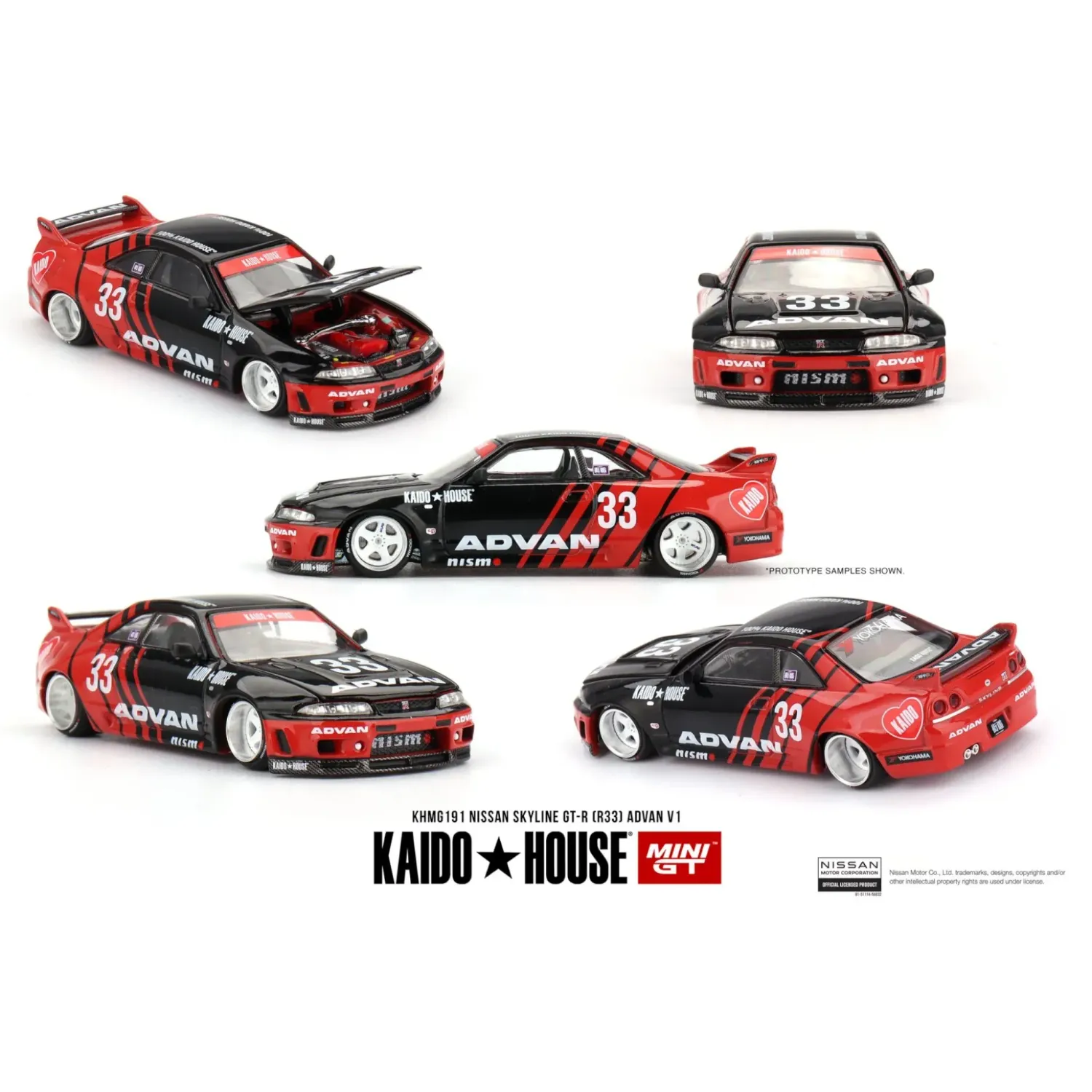 Kaido House Nissan Skyline GT-R R33 Advan #191