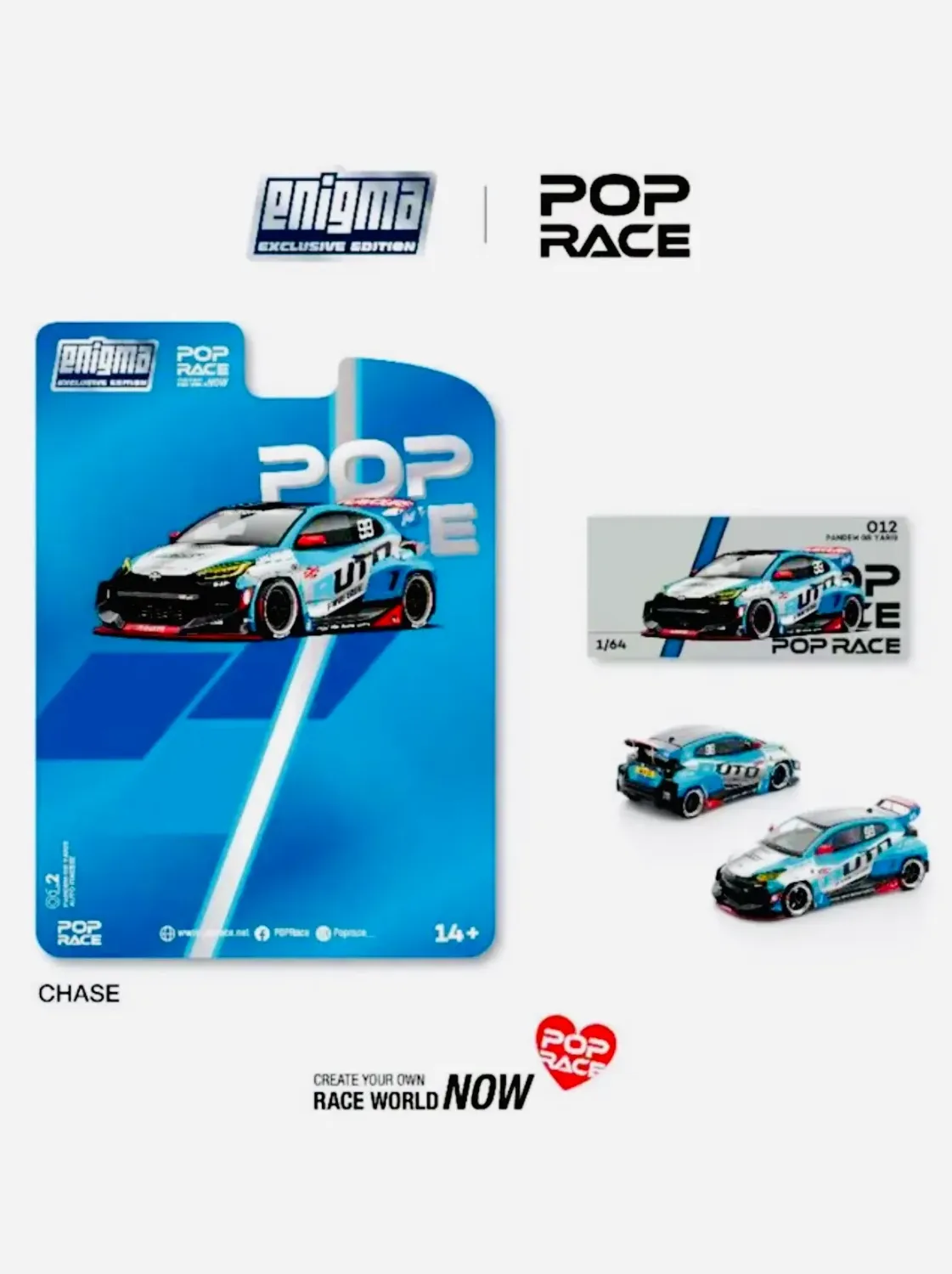 Pop Race Toyota GR Yaris Pandem Auto Finesse #PR64-012