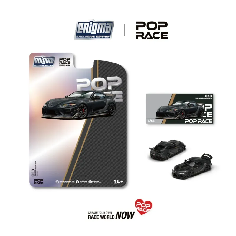 Pop Race Toyota Supra GR Darwin Pro #PR64-013 Pop Race Toyota Supra GR Darwin Pro #PR64-013