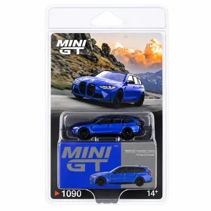 Mini GT BMW M3 Touring Competition Portimao Blue Blisterversion  #MGT1090