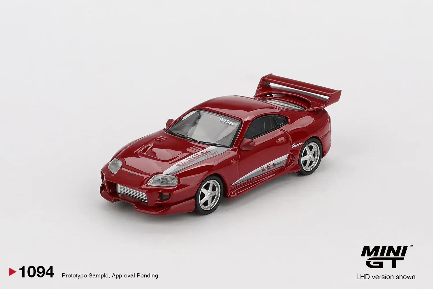 Mini GT Toyota Supra MK4 (A80) Veilside Red #MGT1094