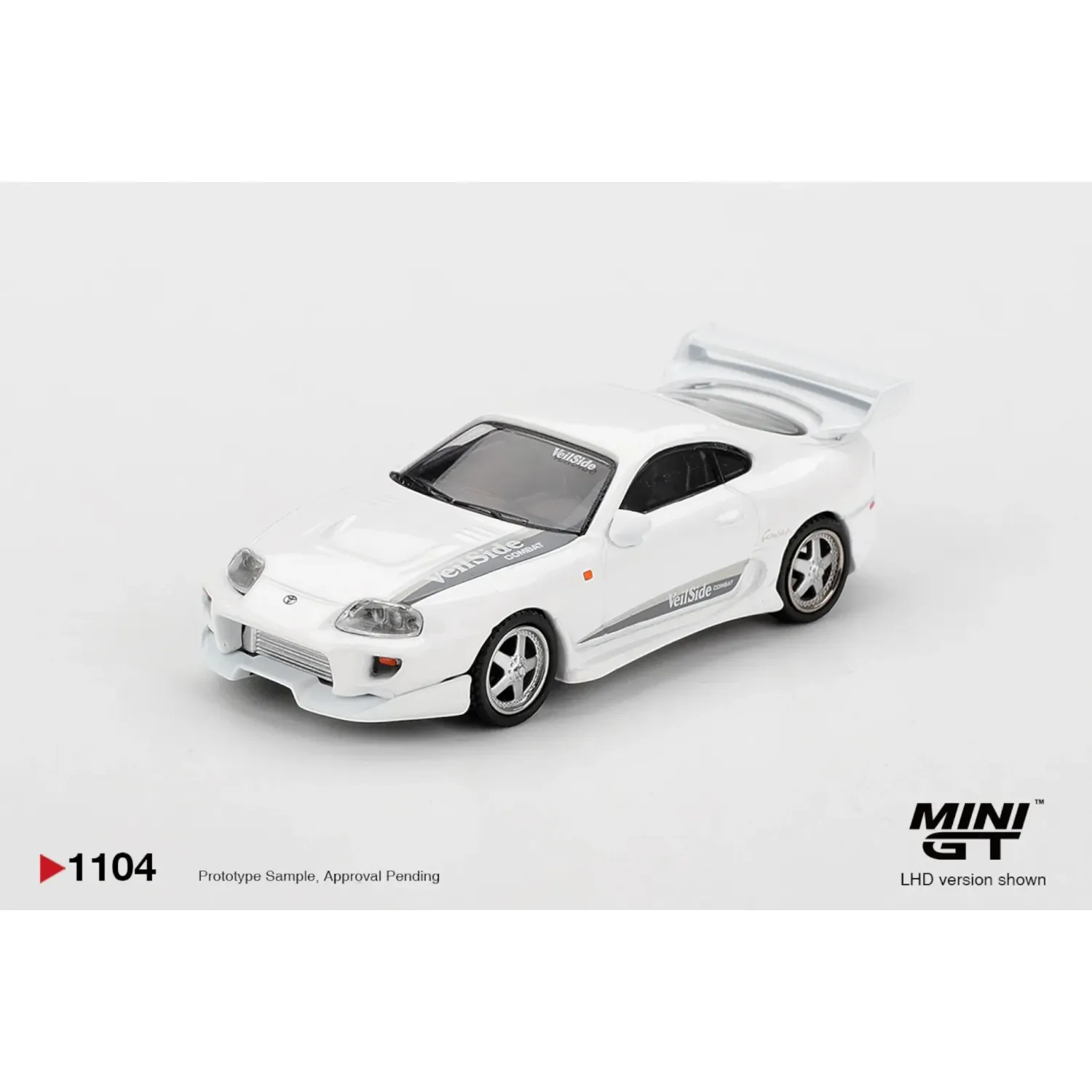 Mini GT Toyota Supra MK4 (A80) Veilside White #MGT1104