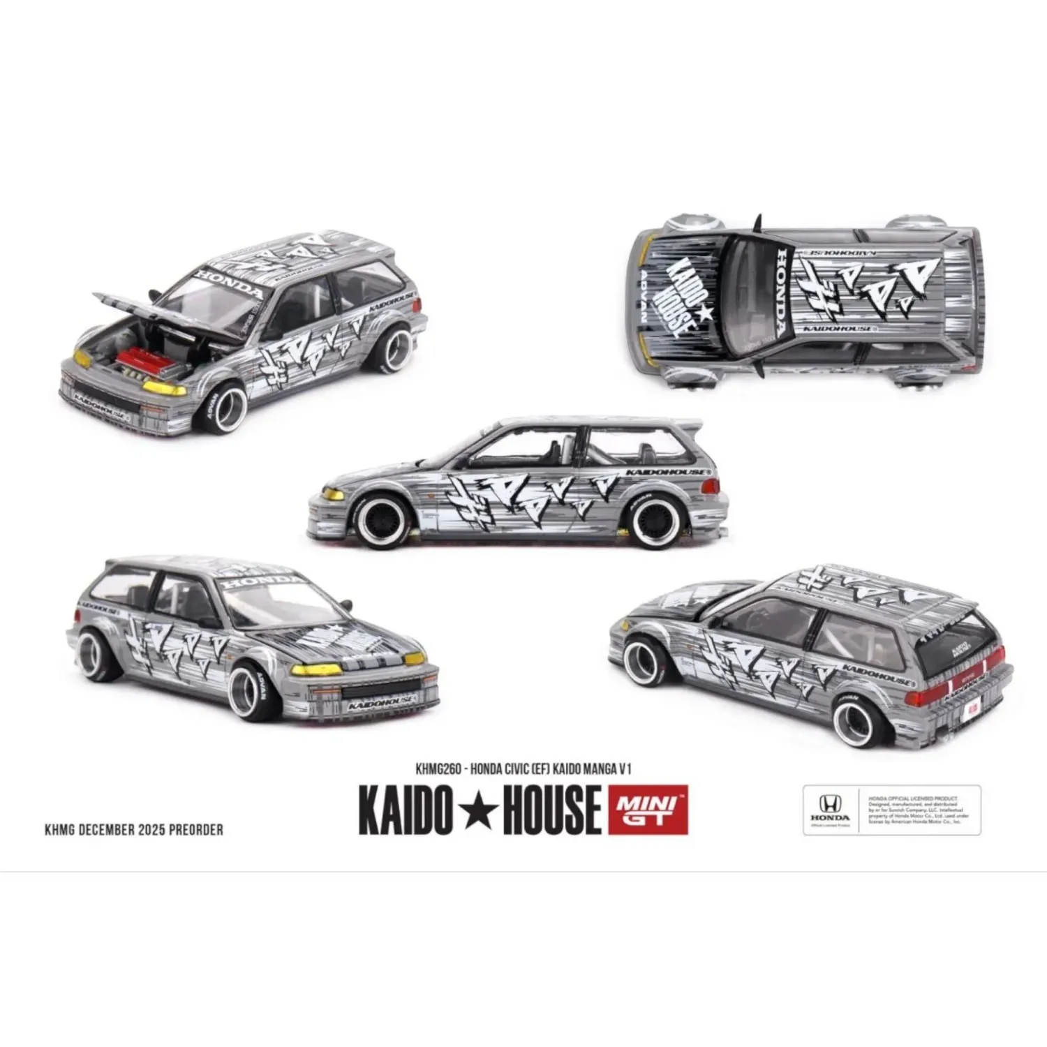 Kaido House Honda Civic EF Kaido Manga V1 #KHMG260