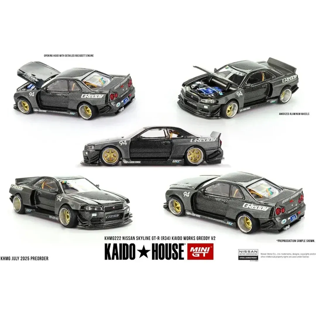 Kaido House Nissan Skyline GT-R Kaido Works Greddy #KHMG222