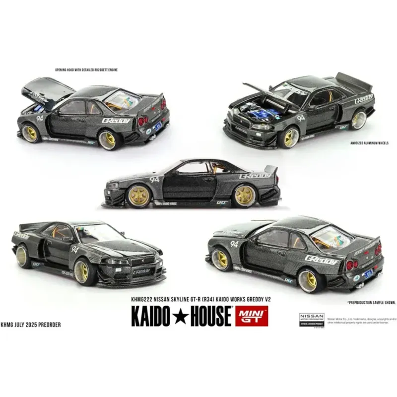Kaido House Nissan Skyline GT-R Kaido Works Greddy #KHMG222