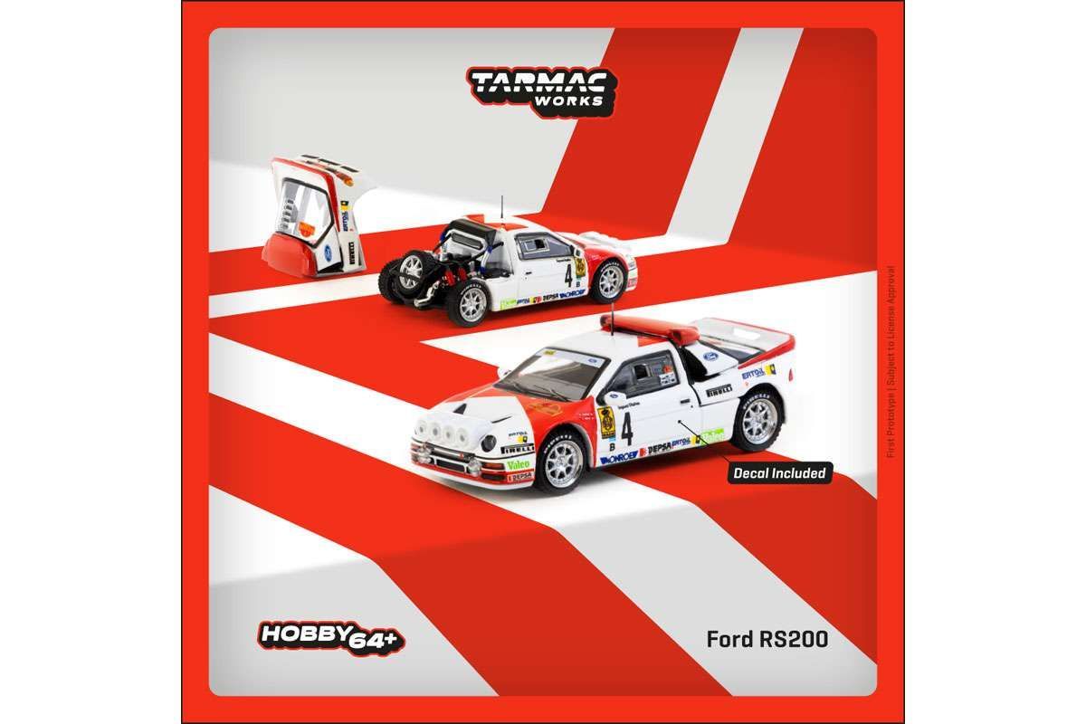 Tarmac Ford RS200 Rallye Catalunya 1986