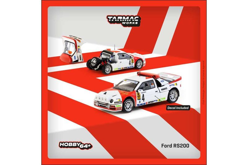 Tarmac Ford RS200 Rallye Catalunya 1986