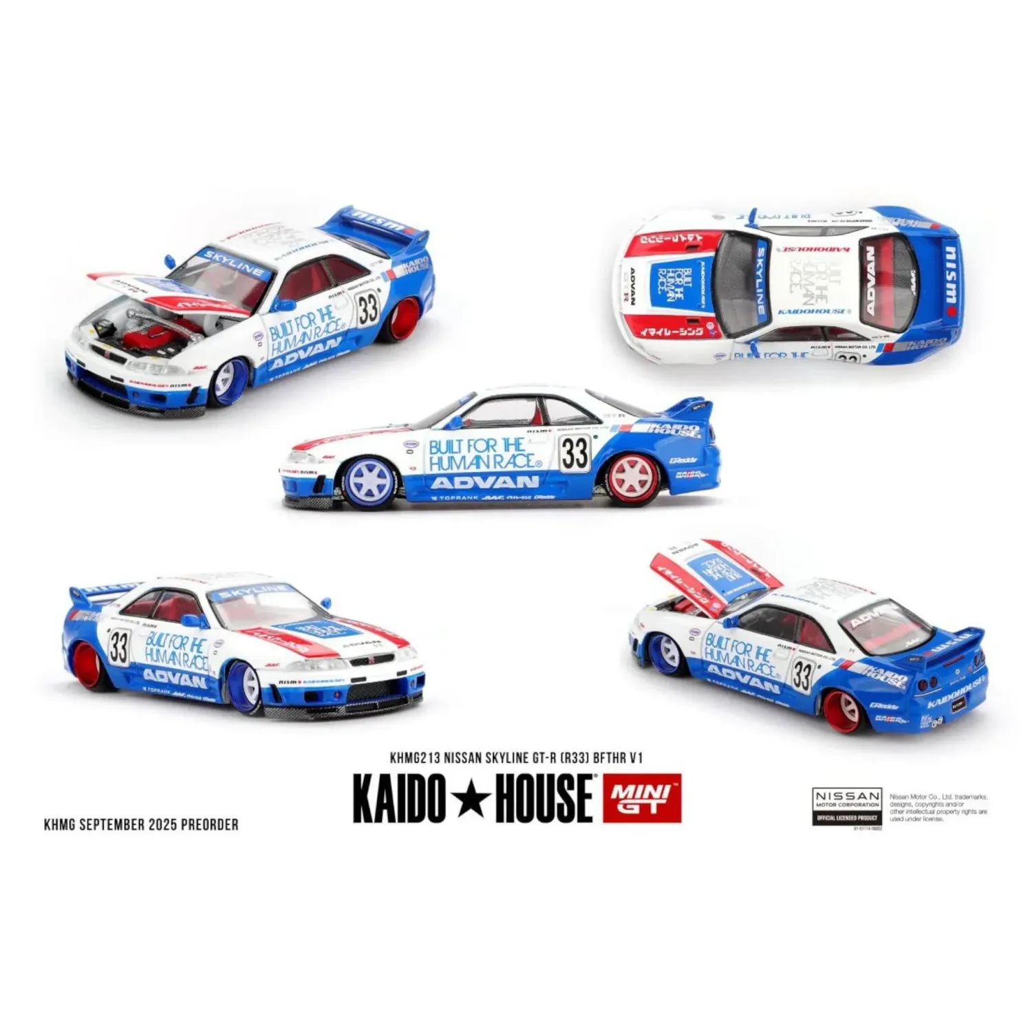 Kaido House Nissan GTR (R33) BFTHR V1 #KHMG213