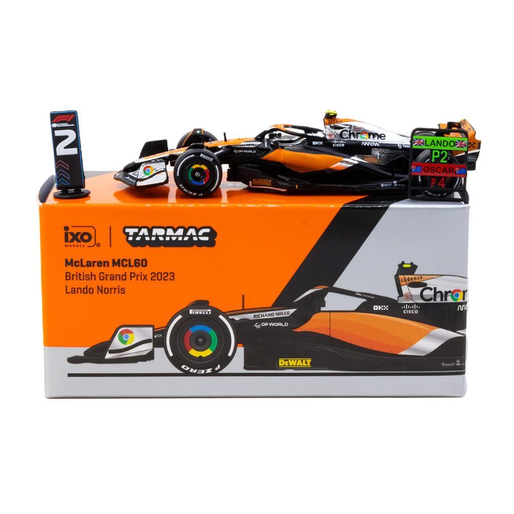 Tarmac McLaren MCL60 Lando Norris British Grand Prix #TC-T64G-F070-LN2