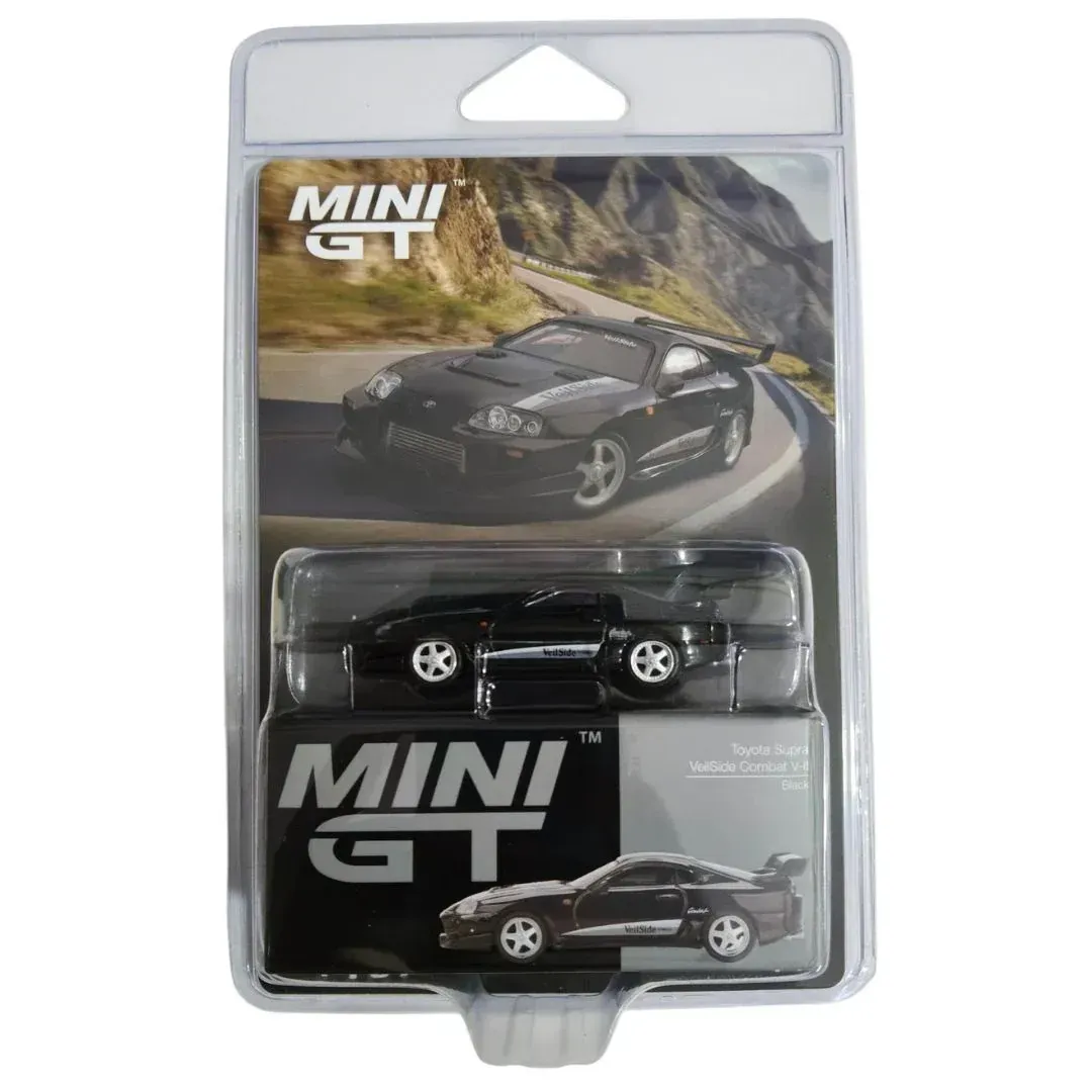 Mini GT Toyota Supra MK4 (A80) Veilside black Blisterversion #MGT1107