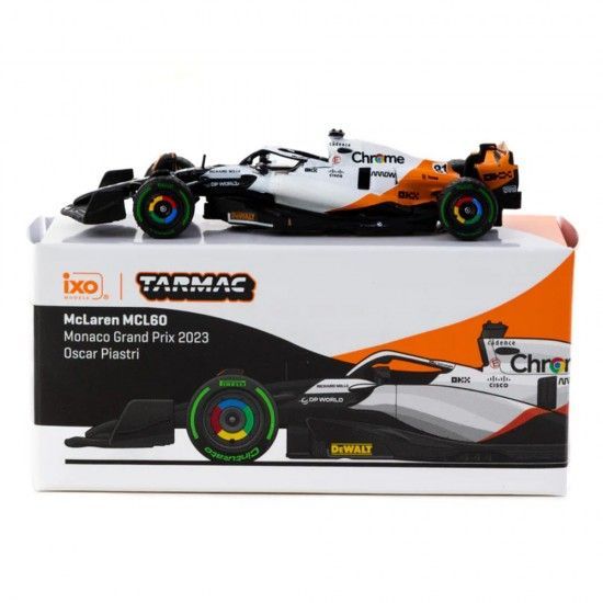 Tarmac 2023 McLaren MCL60 #81 Oscar Piastri Monaco #TC-T64G-F070-OP1