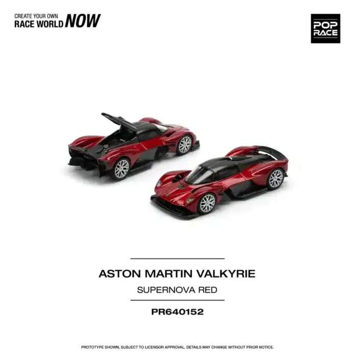 Pop Race Aston Martin Valkyrie #PR64-152