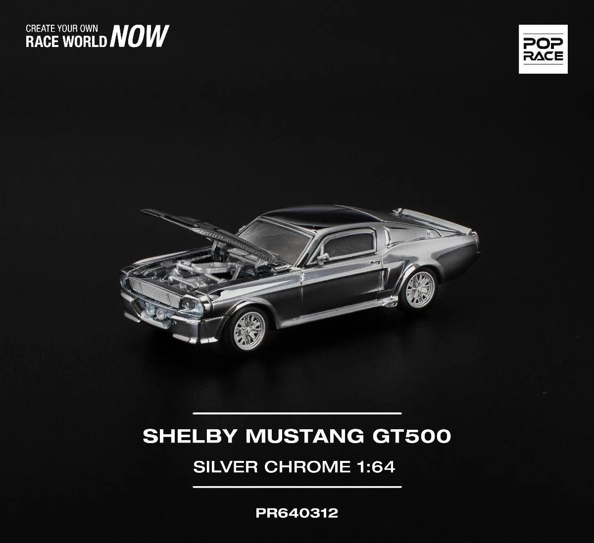 Pop Race Ford Mustang Shelby GT500 #PR64-312