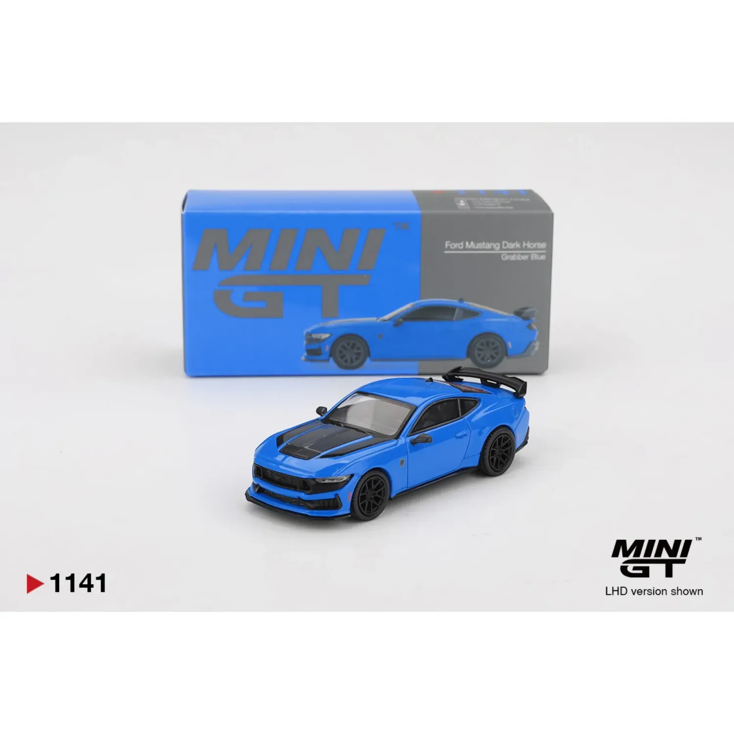 Mini GT Ford Mustang Dark Horse Blue #MGT1141