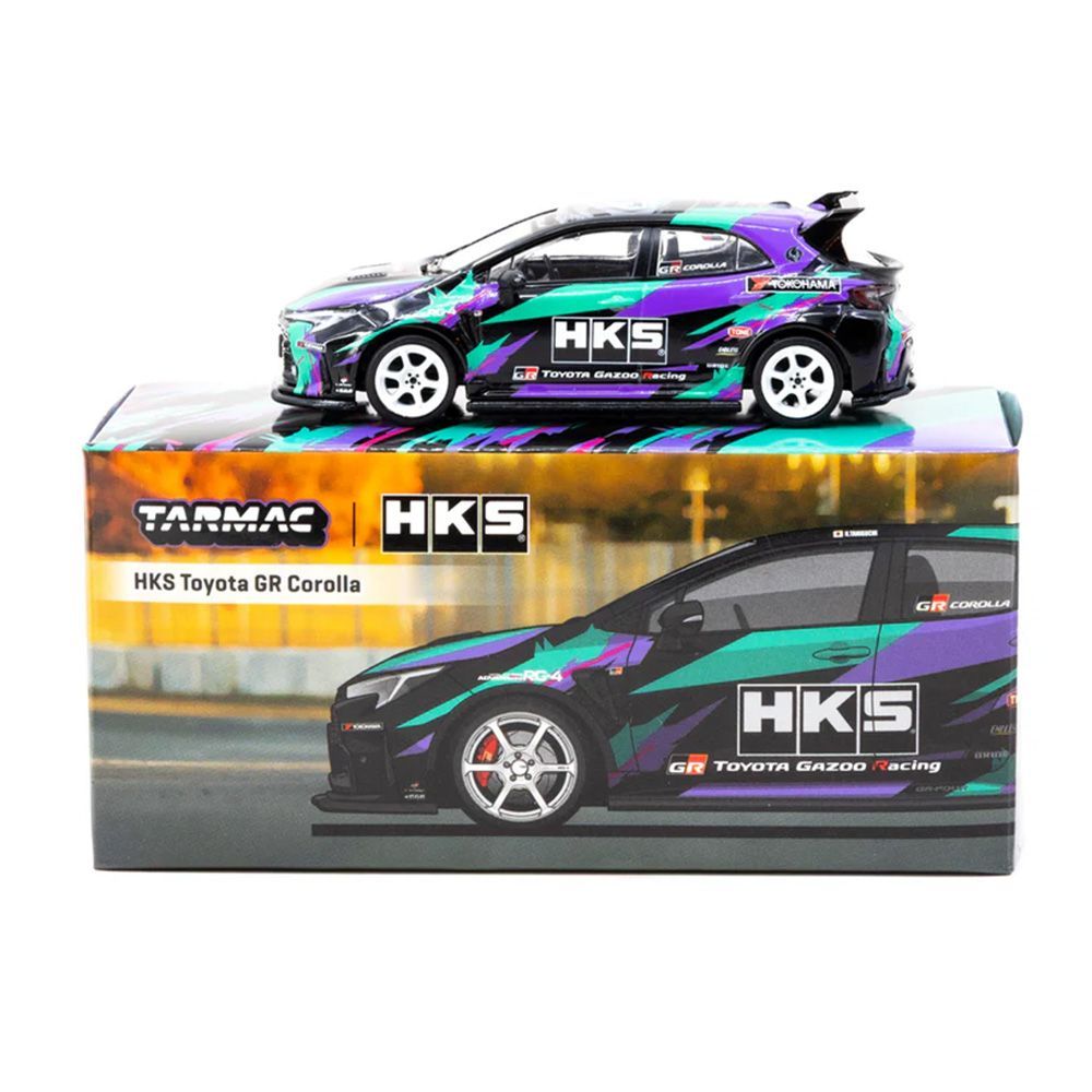 Tarmac Toyota Corolla GR HKS #T64G-066-HKS