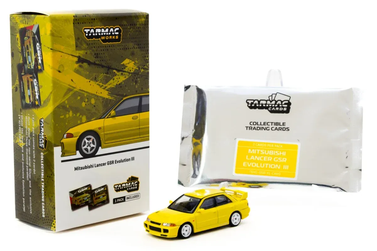 Tarmac Mitsubishi Lancer GSR Evolution III #T64G-050-YL