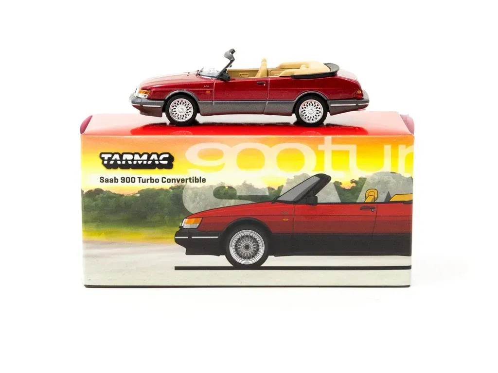 Tarmac Saab 900 Turbo Convertible red #T64G-067-RE