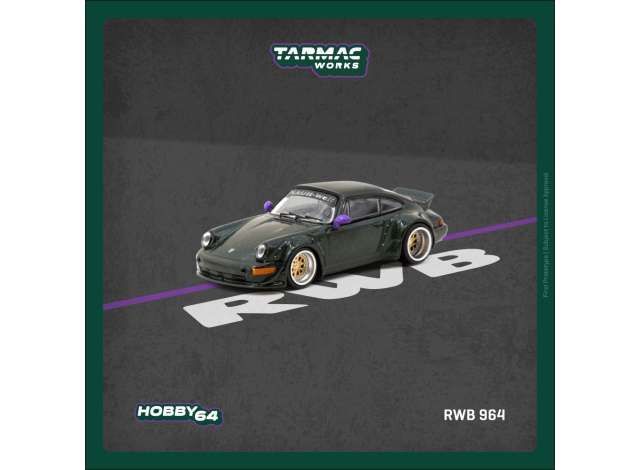 Tarmac Porsche 964 RWB #T64-037-GR