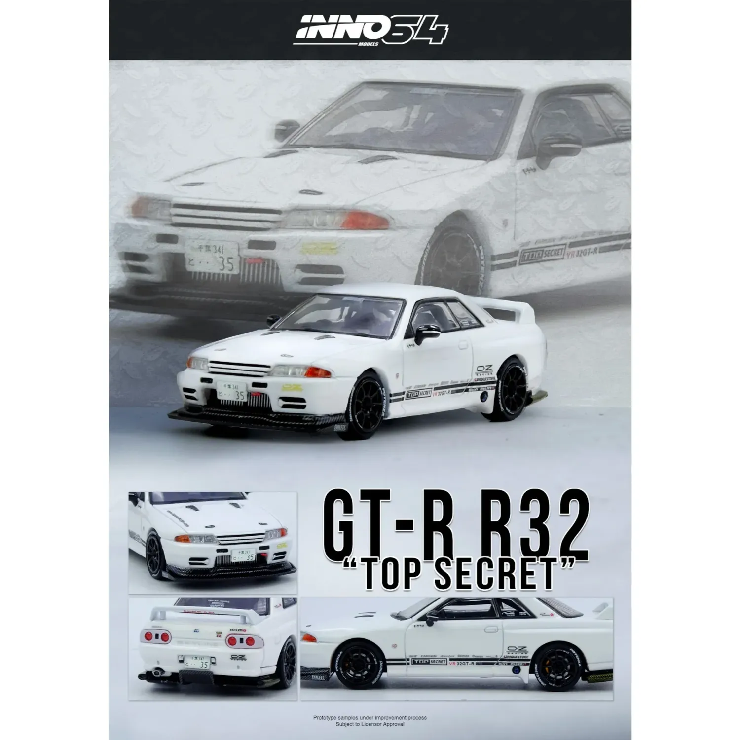 Inno64 Nissan Skyline VR32 GT-R Top Secret