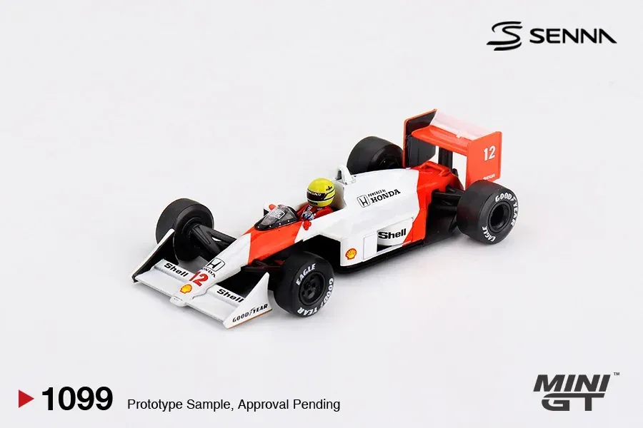 Mini GT McLaren MP4/4 #12 Ayrton Senna #MGT1099