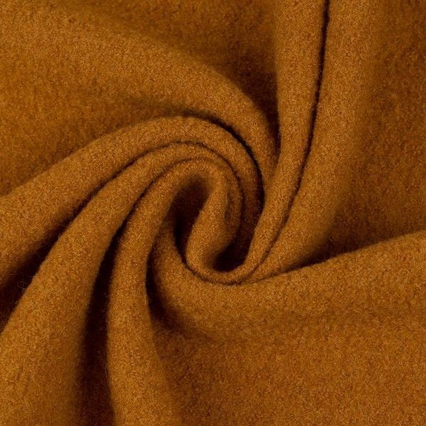 Wollwalk - Jacke ocker