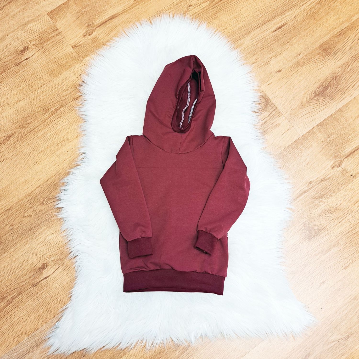 Hoodie mit Kapuze - bordeaux