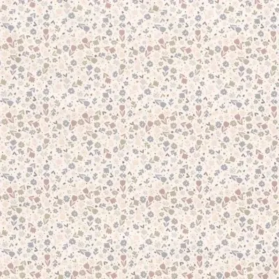 Knotenstirnband Blümchen pastell