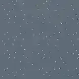 Knotenstirnband Tupfen blau