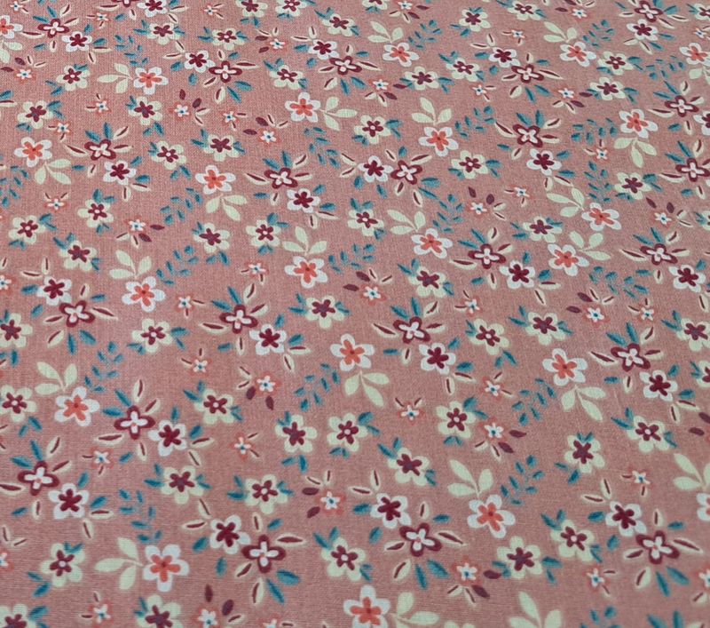 Freizeitbeutel Blümchen rosa