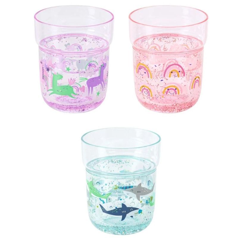 Trinkbecher Glitzer