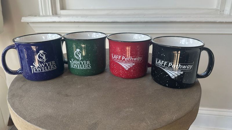 LAFF Campfire Mugs