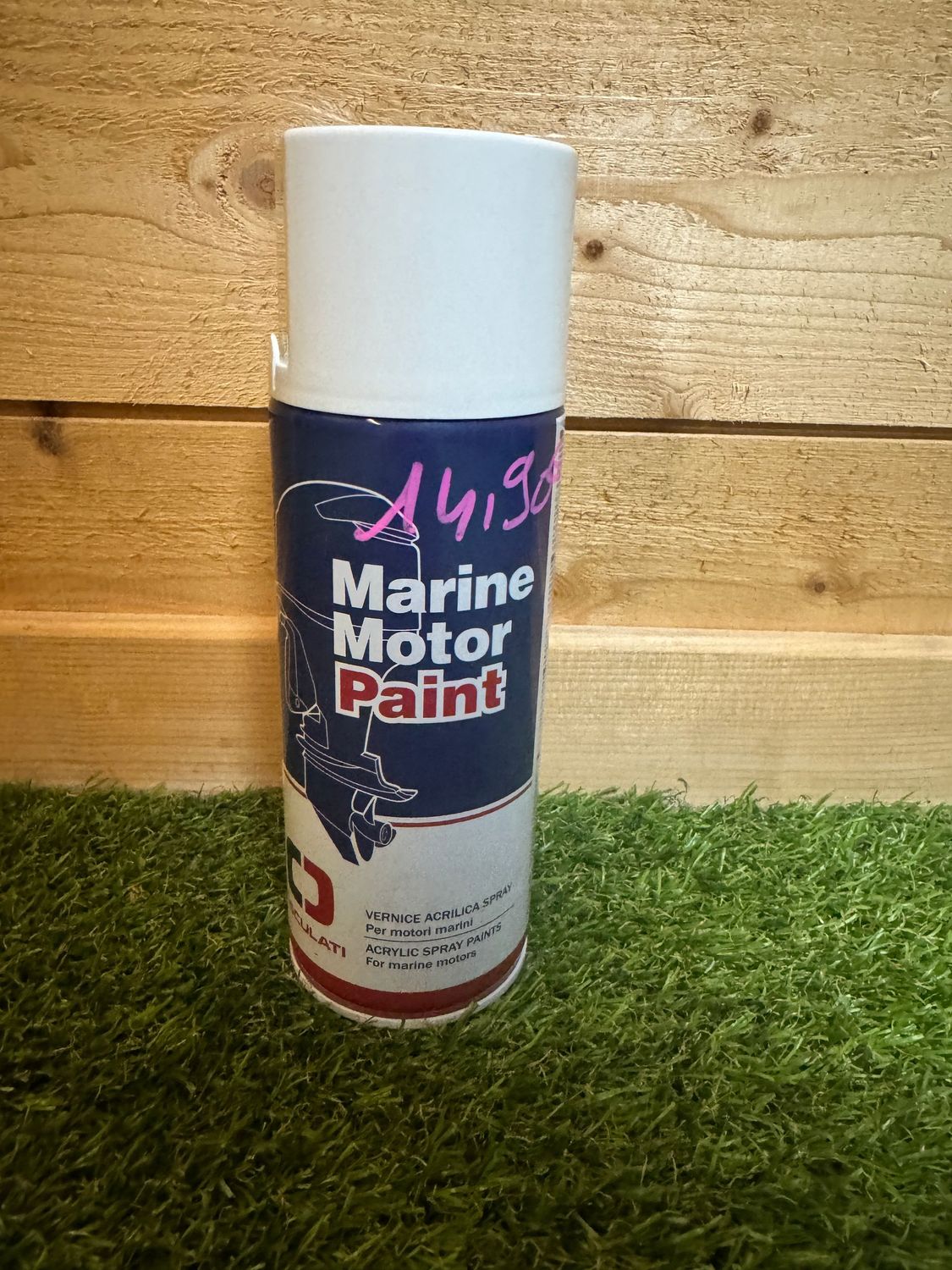 BOMBE DE PEINTURE MERCURY (BLANCHE)