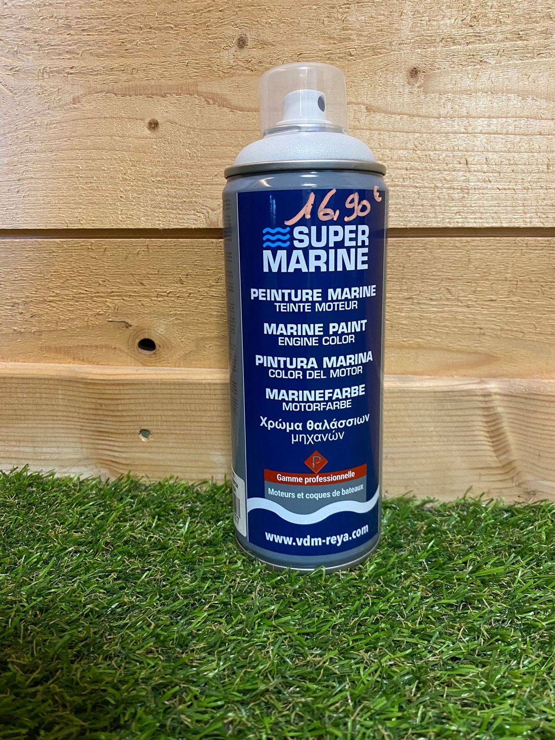 BOMBE DE PEINTURE HONDA (GRIS METALLIQUE)