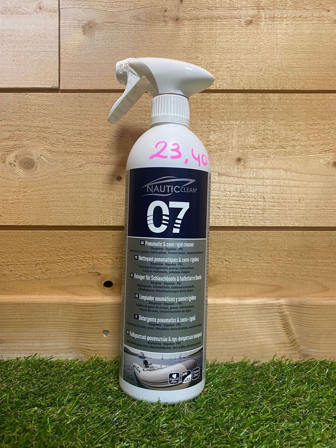 NAUTIC CLEAN 07: NETTOYANT PNEUMATIQUES