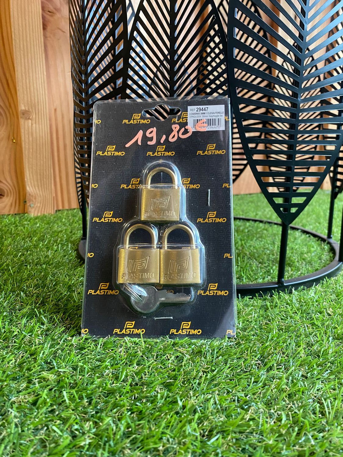 LOT DE 3 CADENAS