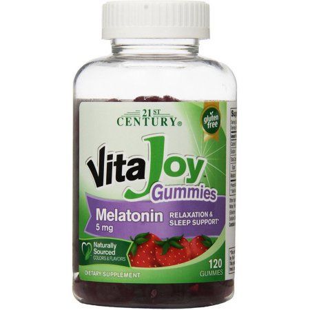21st Century VitaJoy Gummies Melatonin 5mg Relaxation & Sleep Support - 120.0 Ea