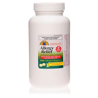 Chlorpheniramine 4mg - 100 Tablets