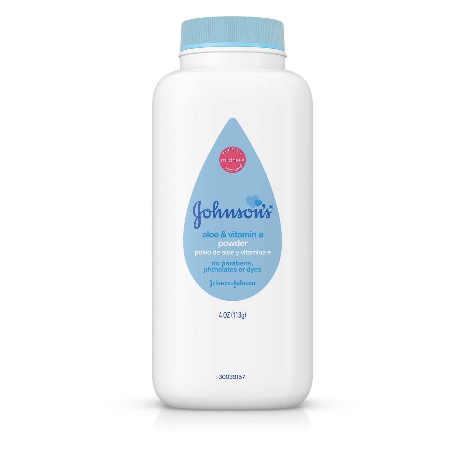 Johnson S Naturally Derived Cornstarch Baby Powder with Aloe & Vitamin E  4 Oz