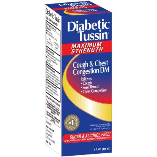 DIABETIC TUSSIN DM MAX STR LIQ 4OZ