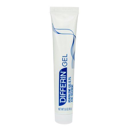 Differin 0.1% Adapalene Acne Treatment Gel  1.6 Oz