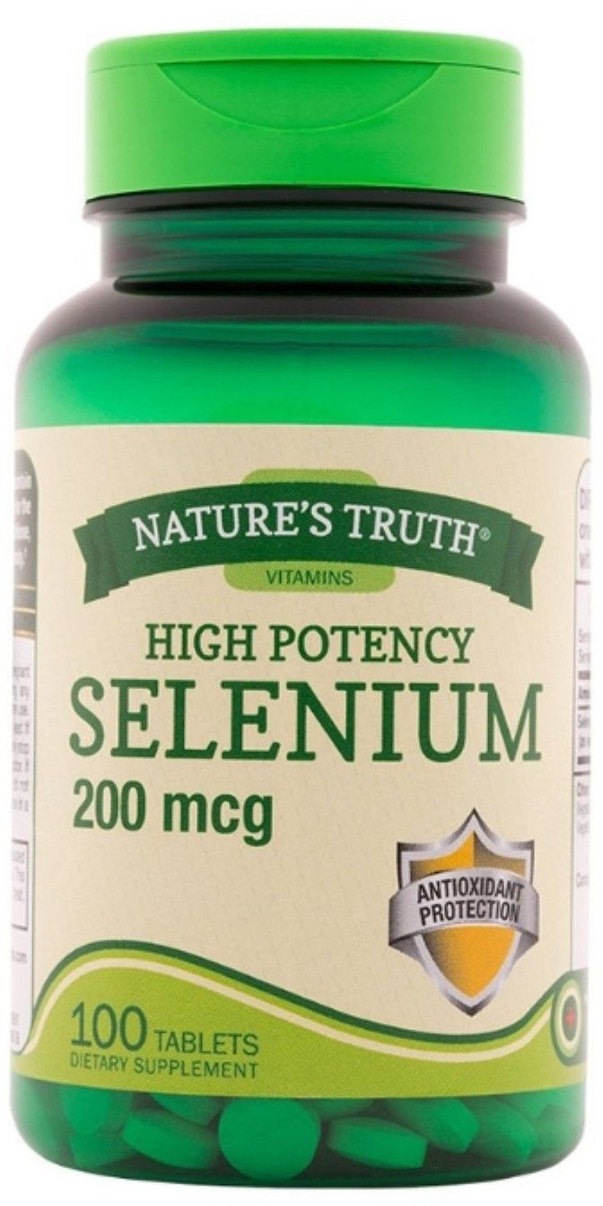 Nature's Truth High Potency Selenium 200 Mcg - 100.0 Ea