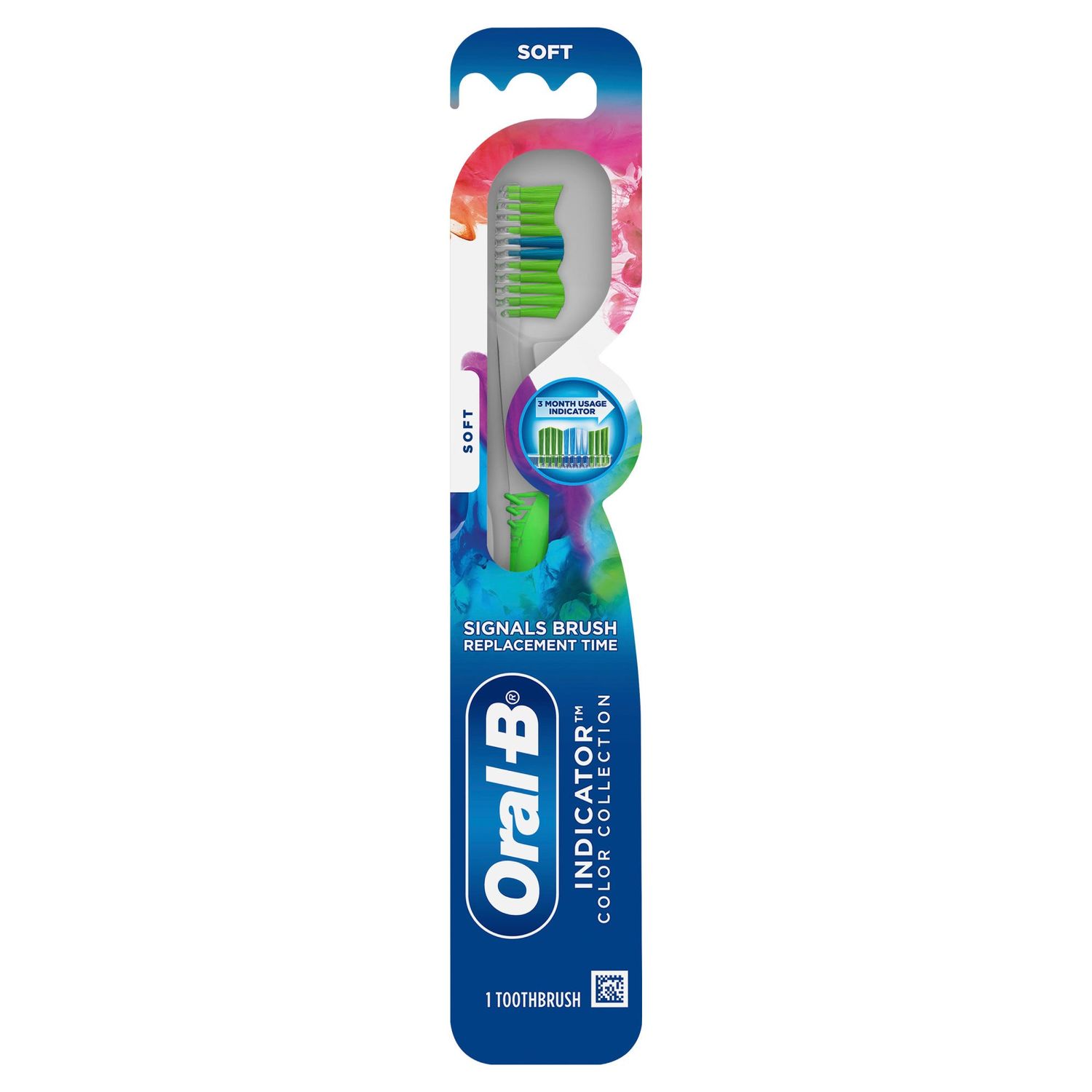 Oral-B Indicator Contour Clean Toothbrush Soft Bristles - 1 Ct | CVS