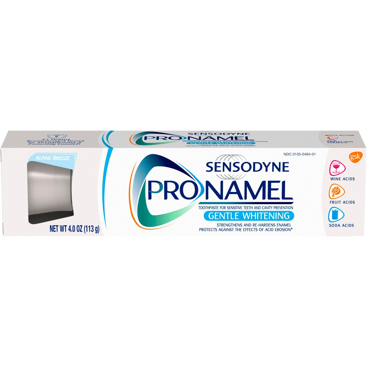 SENSODYNE PASTE PRO ENAMEL WHITEN 4OZ
